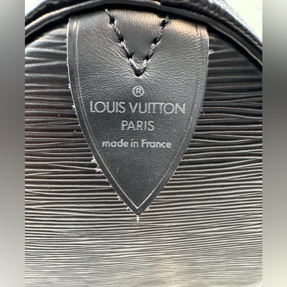 Louis Vuitton Black Epi Speedy 35 - Picture 5 of 17